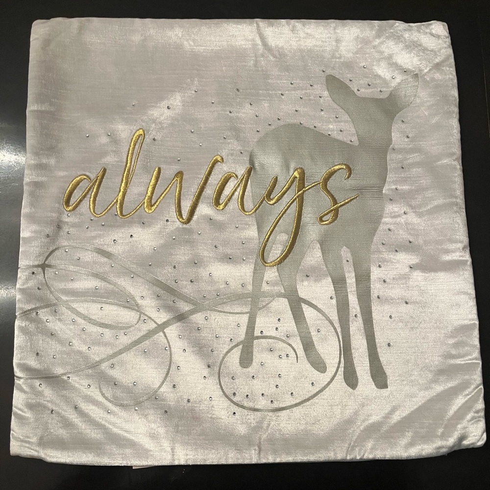Harry Potter - Pottery Barn Teen “Always” velvet pillow cover
